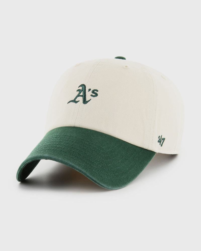 ´47 MLB Oakland Athletics Base Runner Sure Shot Tt Æ47 Clean Up Green|beige