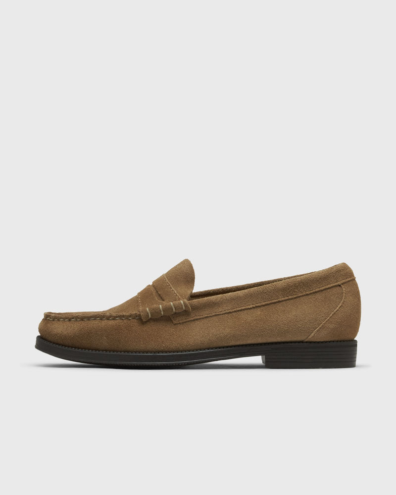 G H Bass Easy Weejun Larson Suede Beige