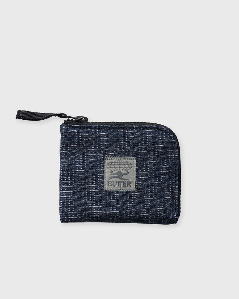 Butter Goods Zip Wallet Blue
