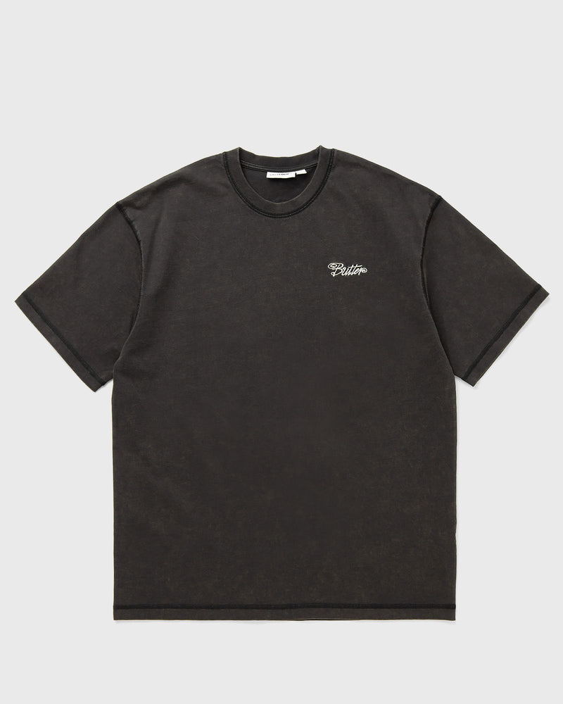 Butter Goods Jive Overlock Stitch Tee Black