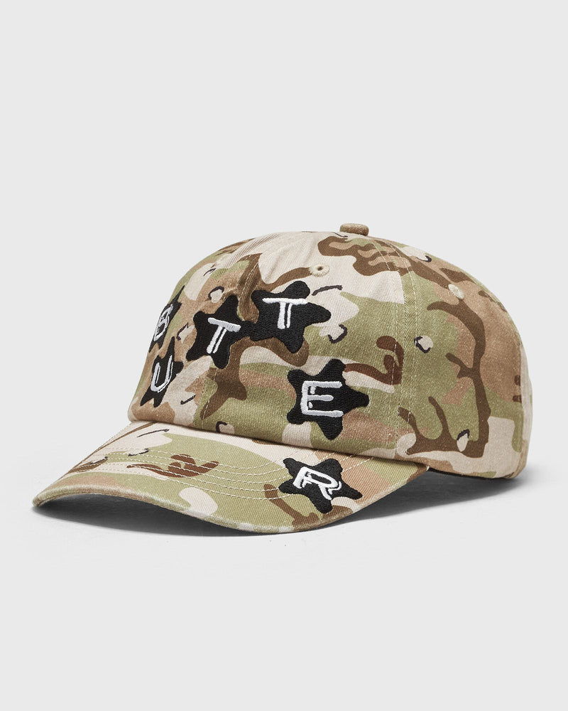 Butter Goods Stars 6 Panel Cap Green