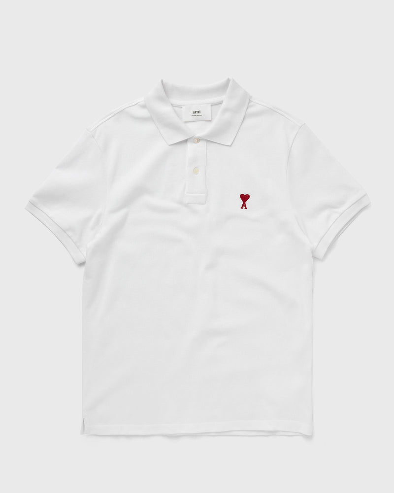 AMI Paris AMI de Coeur Polo Shirt White