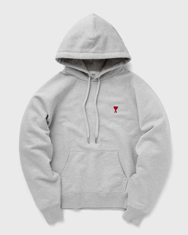 AMI Paris AMI de Coeur Hoodie Grey