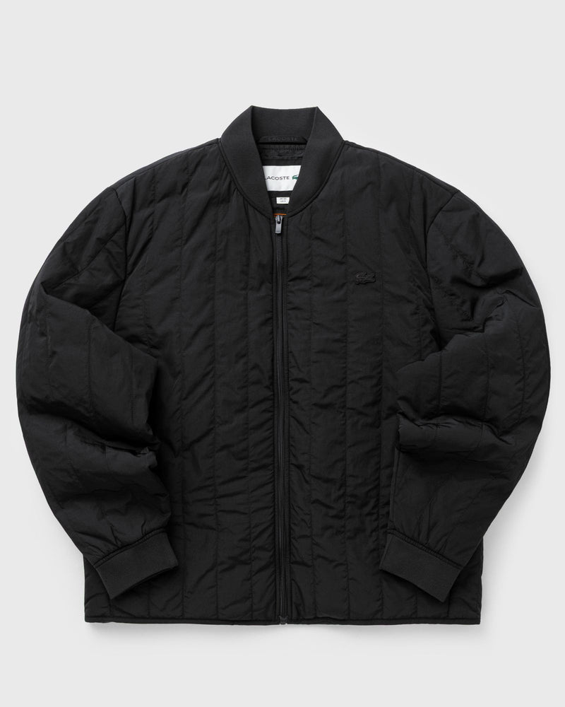 Lacoste Lightweight Water-Repellent Quilted Puffed Jacket Black