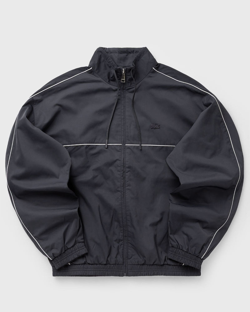 Lacoste Water-Repellent Trim Accent Track Jacket Grey