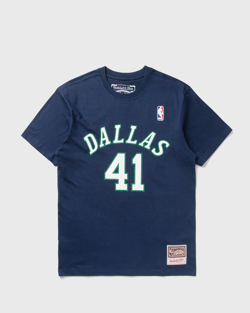 Mitchell & Ness NBA N&N Tee Dallas Mavericks Dirk Nowitzki #41 Blue