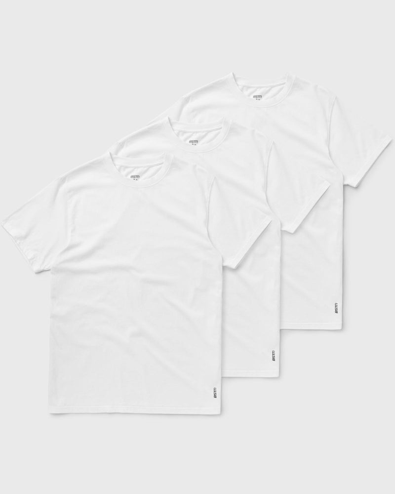 Bstn Brand Bstn Premium 3-Pack Tees White