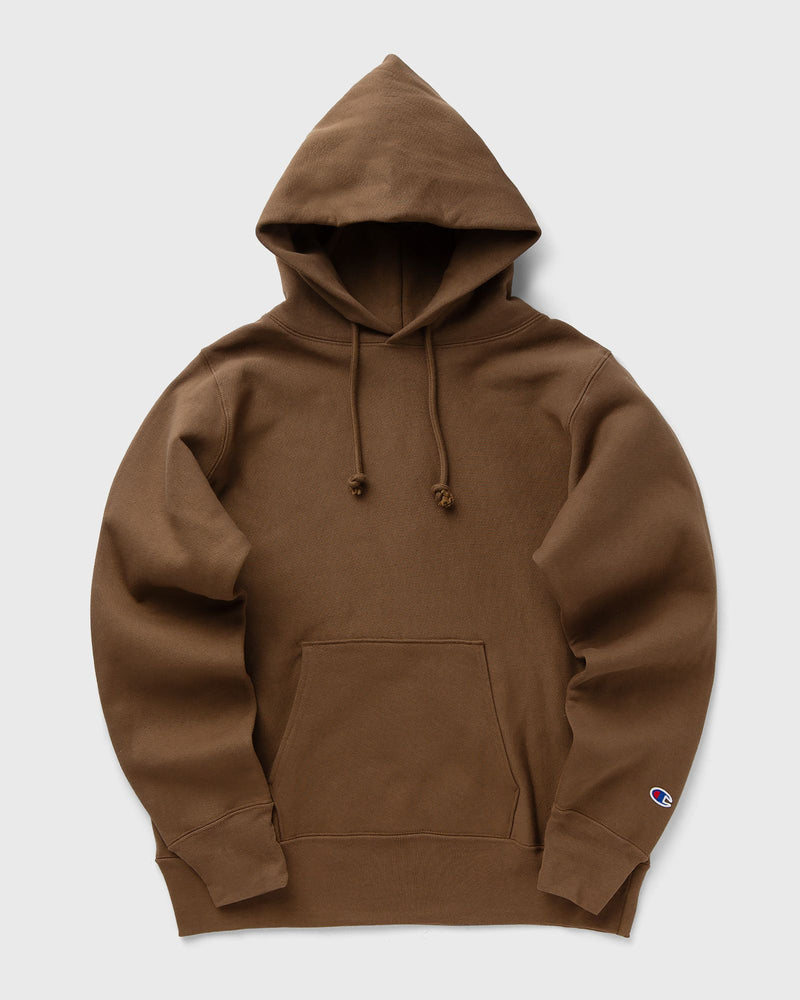 Champion Hooded Sweatshirt Made in USA Brown