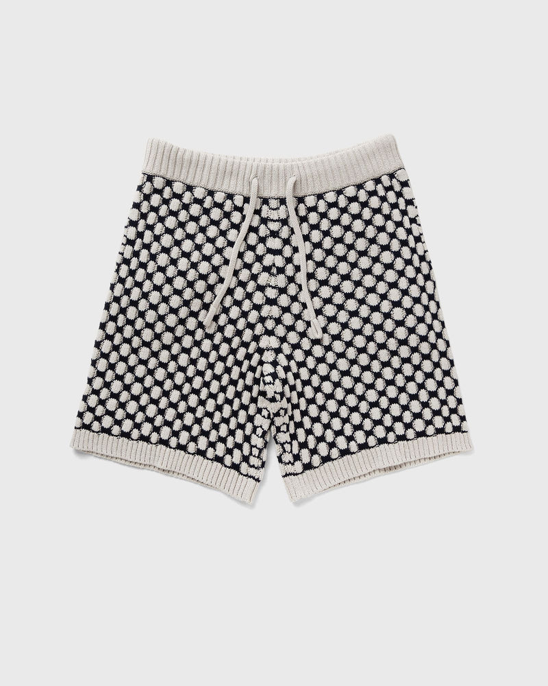 Closed Knitted Shorts Beige
