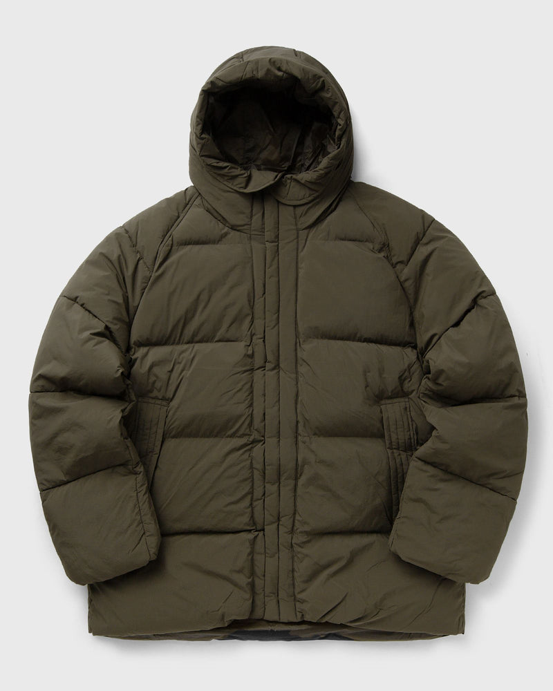 Closed Puffer Jacket Green