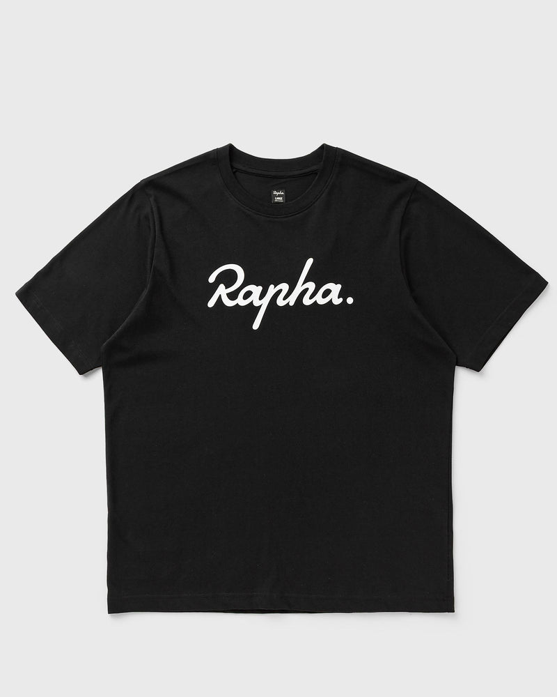 Rapha Cotton Tee - Large Logo Black
