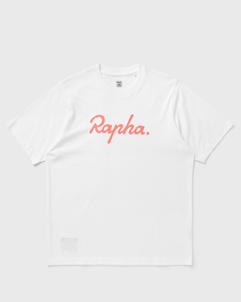Rapha Cotton Tee - Large Logo White