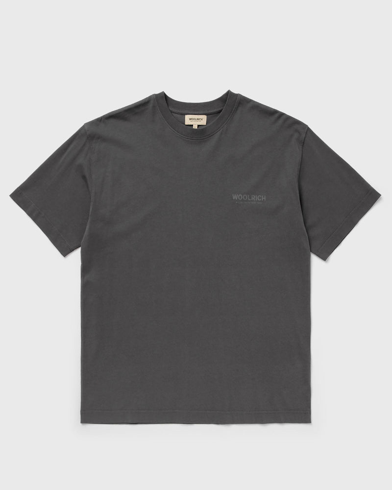 Woolrich Cotton Graphic Tee Grey