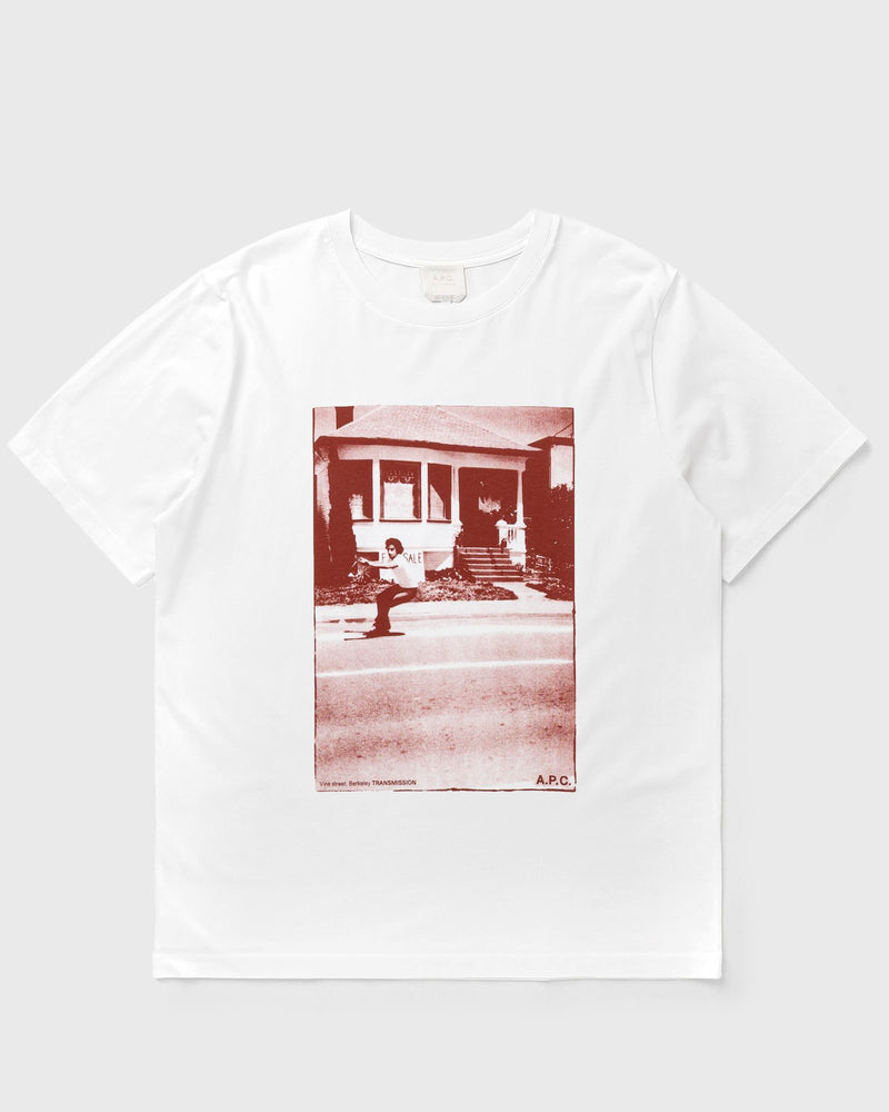A.p.c. Jersey Biologique Red|white