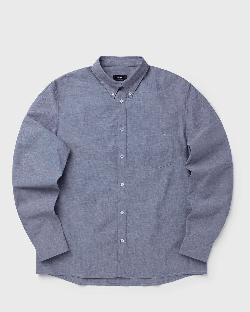 A.p.c. Edouard Brodé Shirt Blue