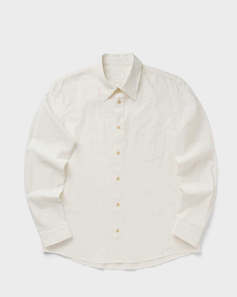 A.p.c. Chambray Couleur Cotonin Biologique White