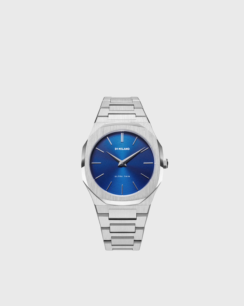 D1 Milano Ultra Thin-40MM Blue|silver