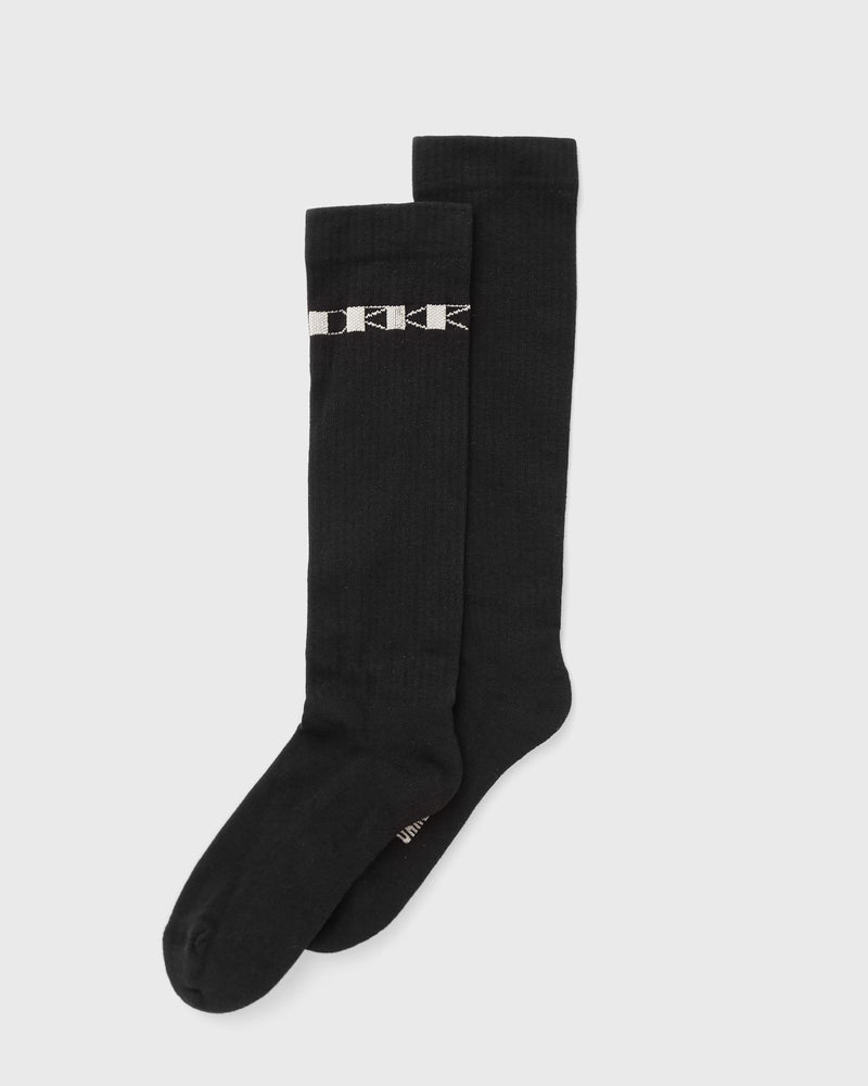 Rick Owens Drkshdw Knee High Socks Black