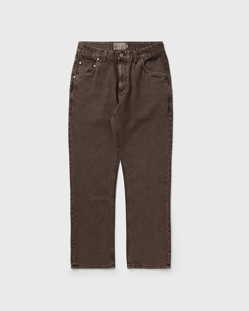 Dime Mtl Straight Denim Pants Brown