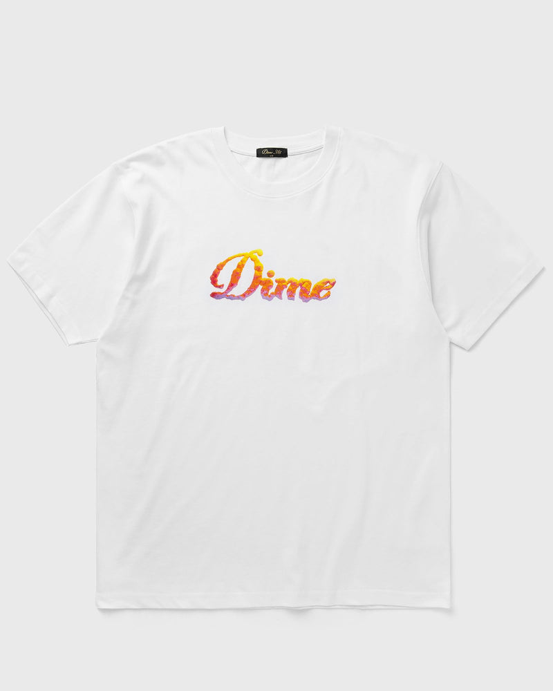 Dime Mtl Cursive Cloud Tee White