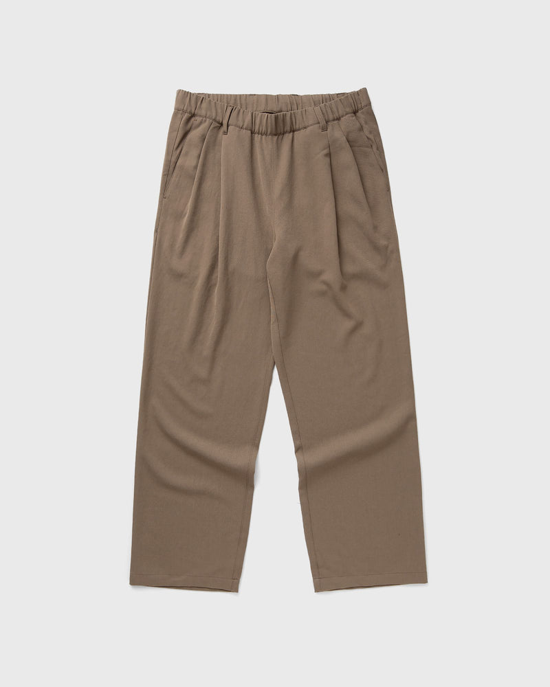 Dime Mtl Pleated Twill Pants Brown