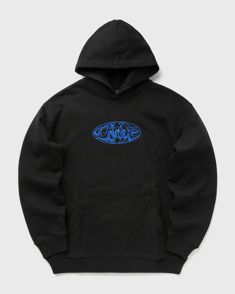 Dime Mtl Globe Hoodie Black