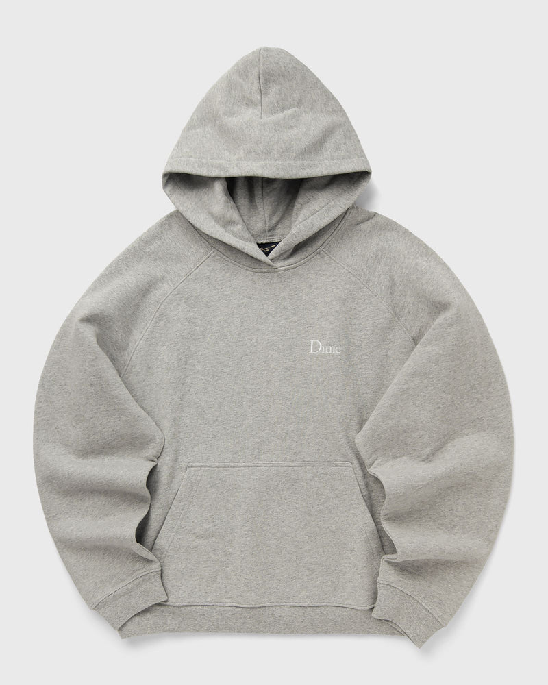 Dime Mtl Classic Small Logo Hoodie Grey