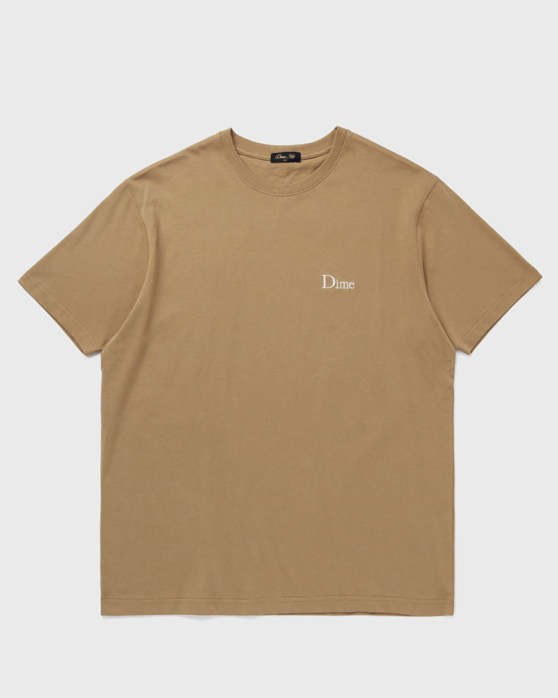 Dime Mtl Classic Small Logo T-Shirt Beige