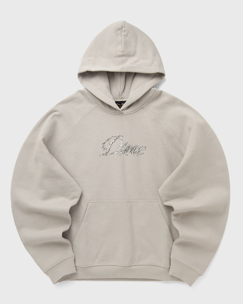 Dime Mtl Cursive Smashed Hoodie Grey