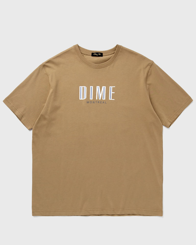 Dime Mtl Blocks T-Shirt Beige