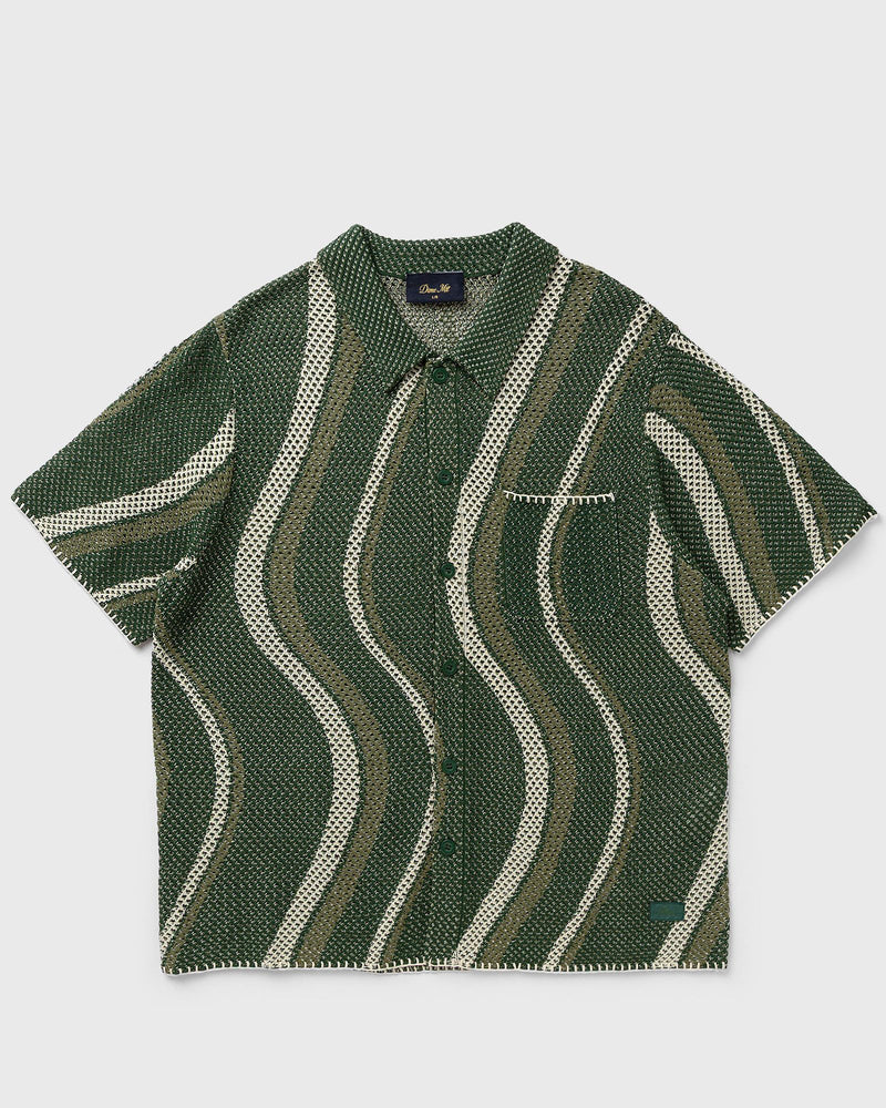 Dime Mtl Soleil Button Up Knit Green