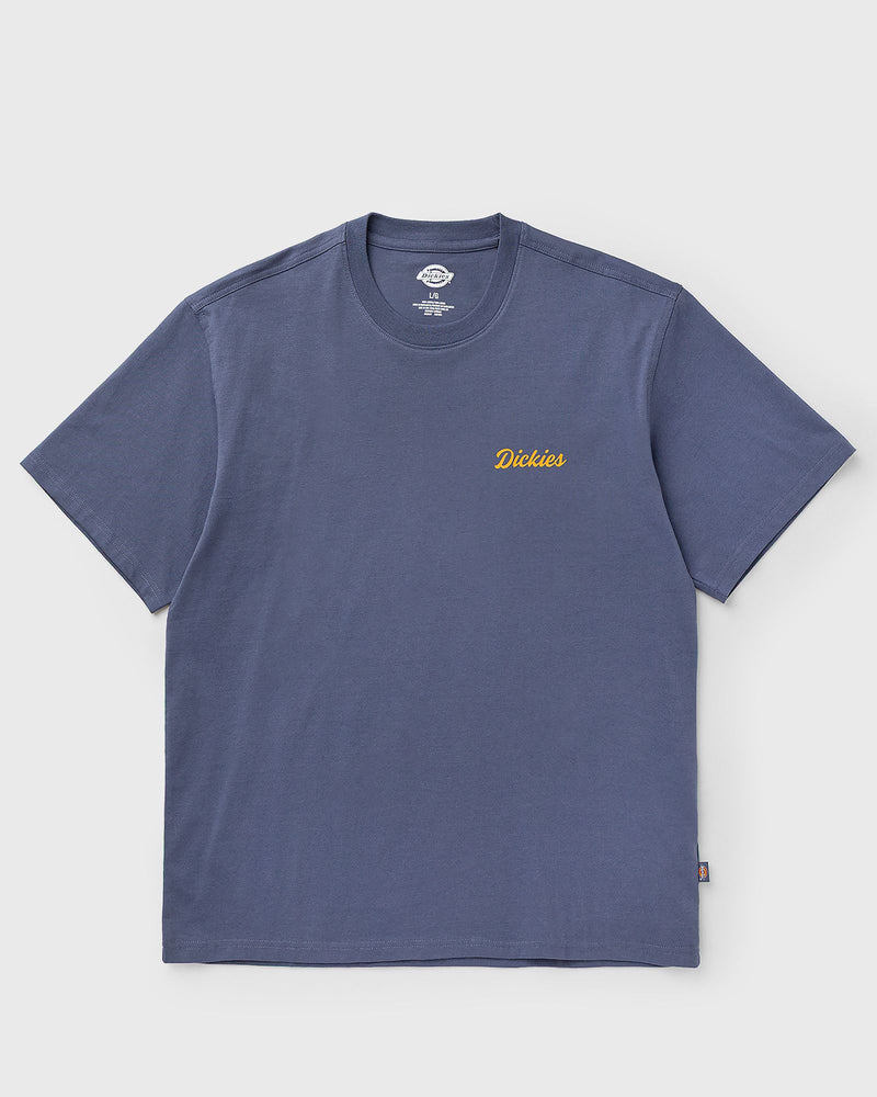 Dickies Wellsville Ss Tee Retro Blue