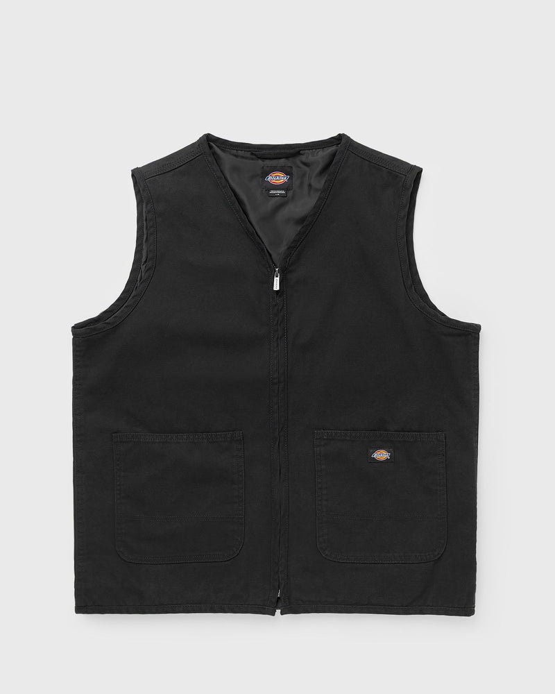 Dickies Canvas Summer Vest Black