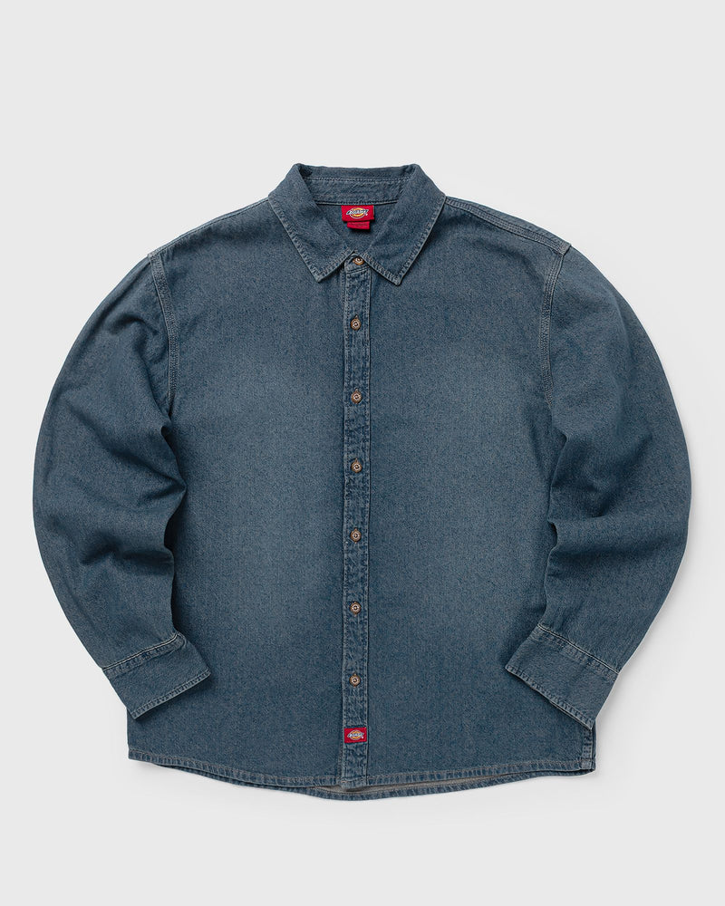 Dickies Lightweight Denim Shirt Ls Blue