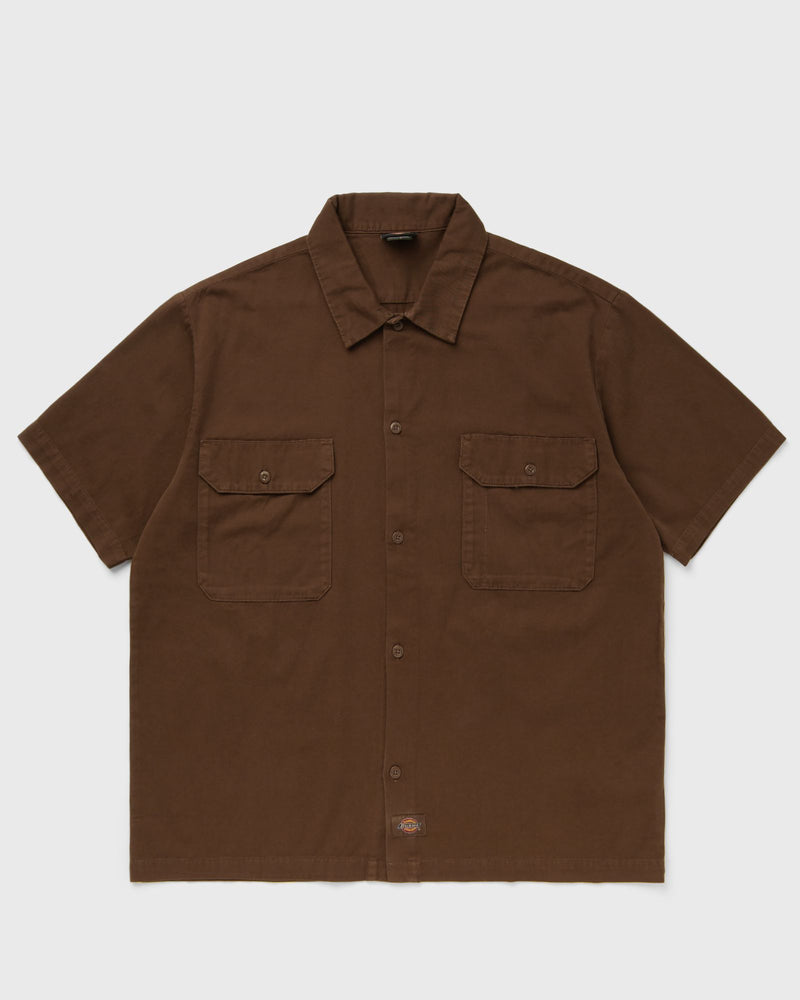 Dickies 251 Gd Work Shirt Ss Brown