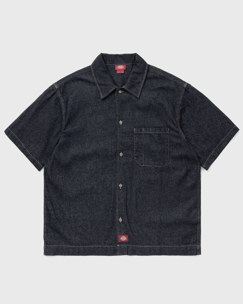 Dickies Denim Shirt Ss Blue