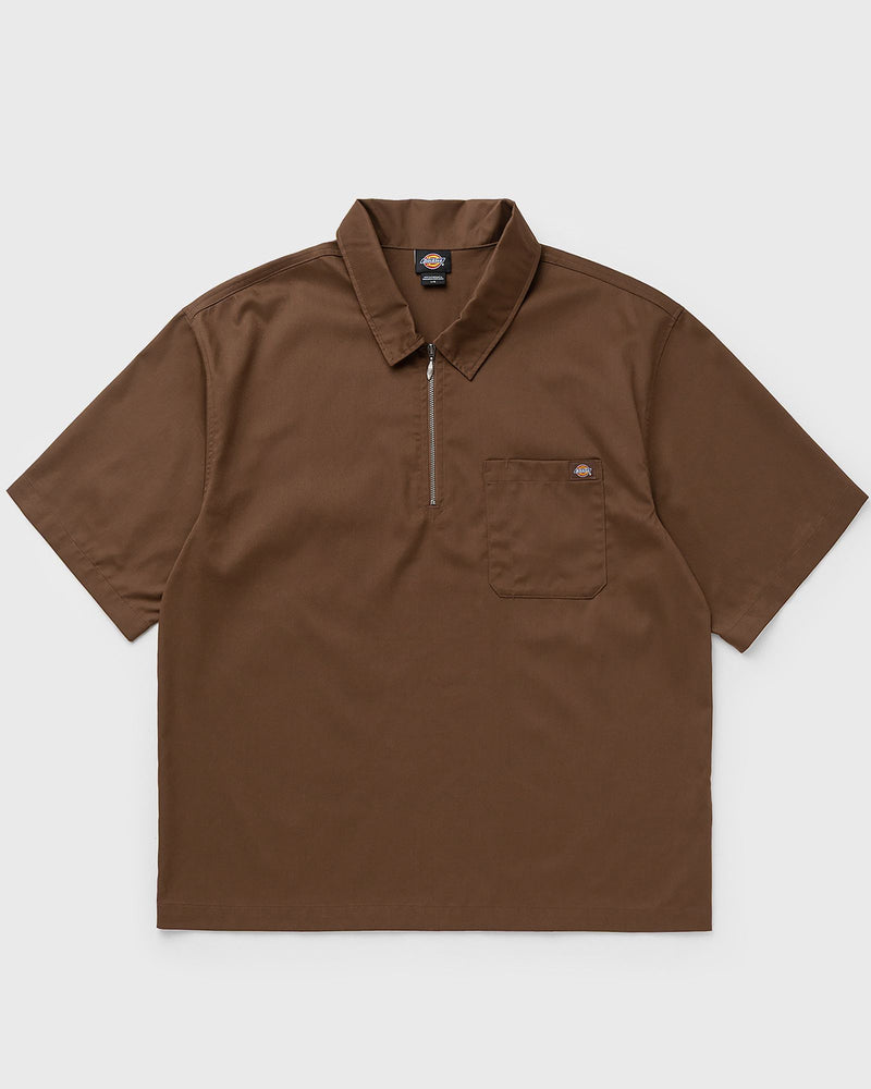 Dickies Cadiz Qz Shirt Ss Brown