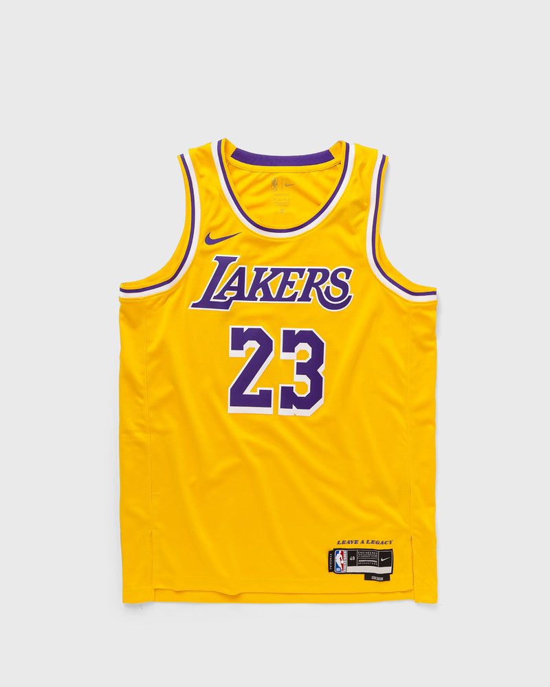 Nike NBA Swingman Jersey Los Angeles Lakers Icon Edition 2022/23 Lebron James #23 Yellow