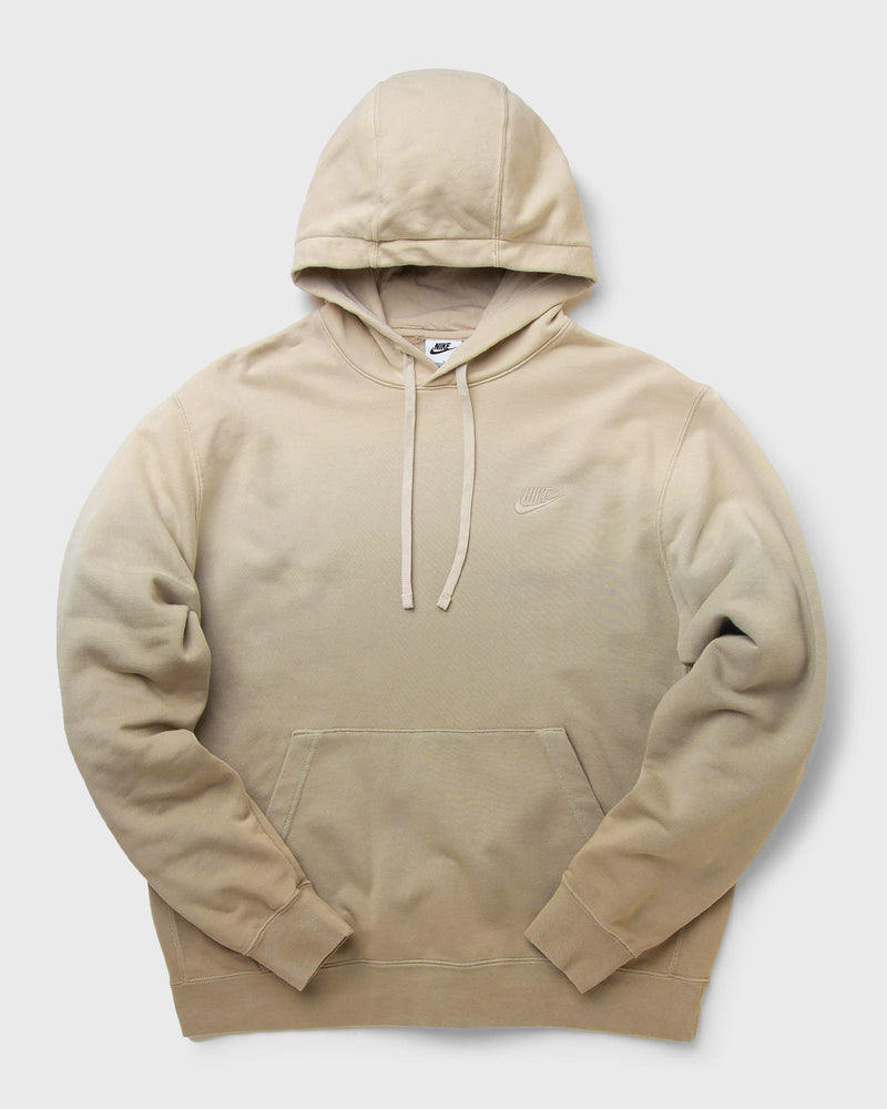 Nike French Terry Dip-Dyed Pullover Hoodie Beige