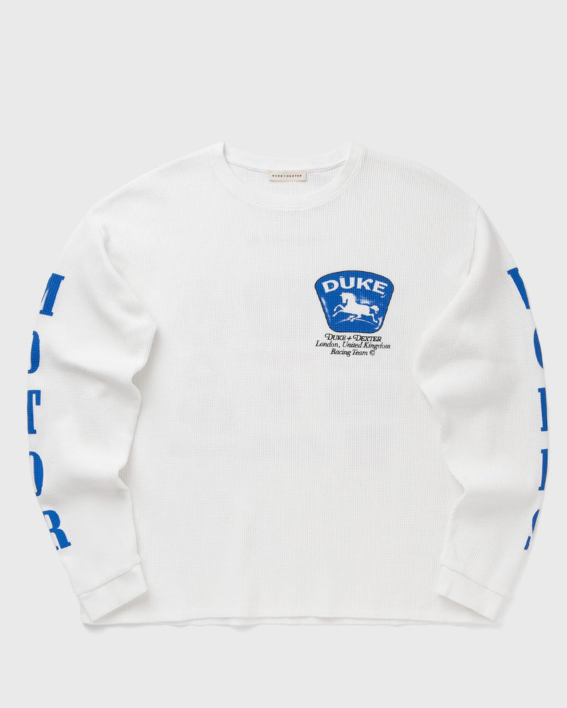 Duke & Dexter DR3 Sponsors Waffle Top White