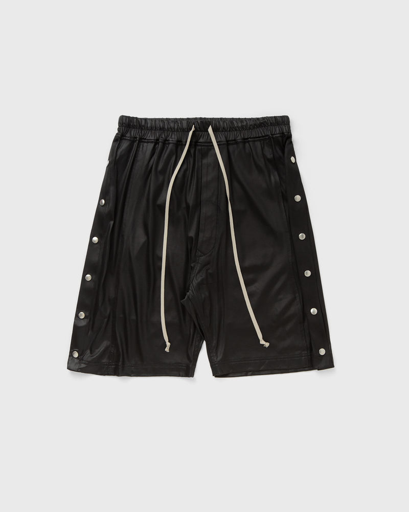 Rick Owens Knit Shorts - Wide Pusher Shorts Black