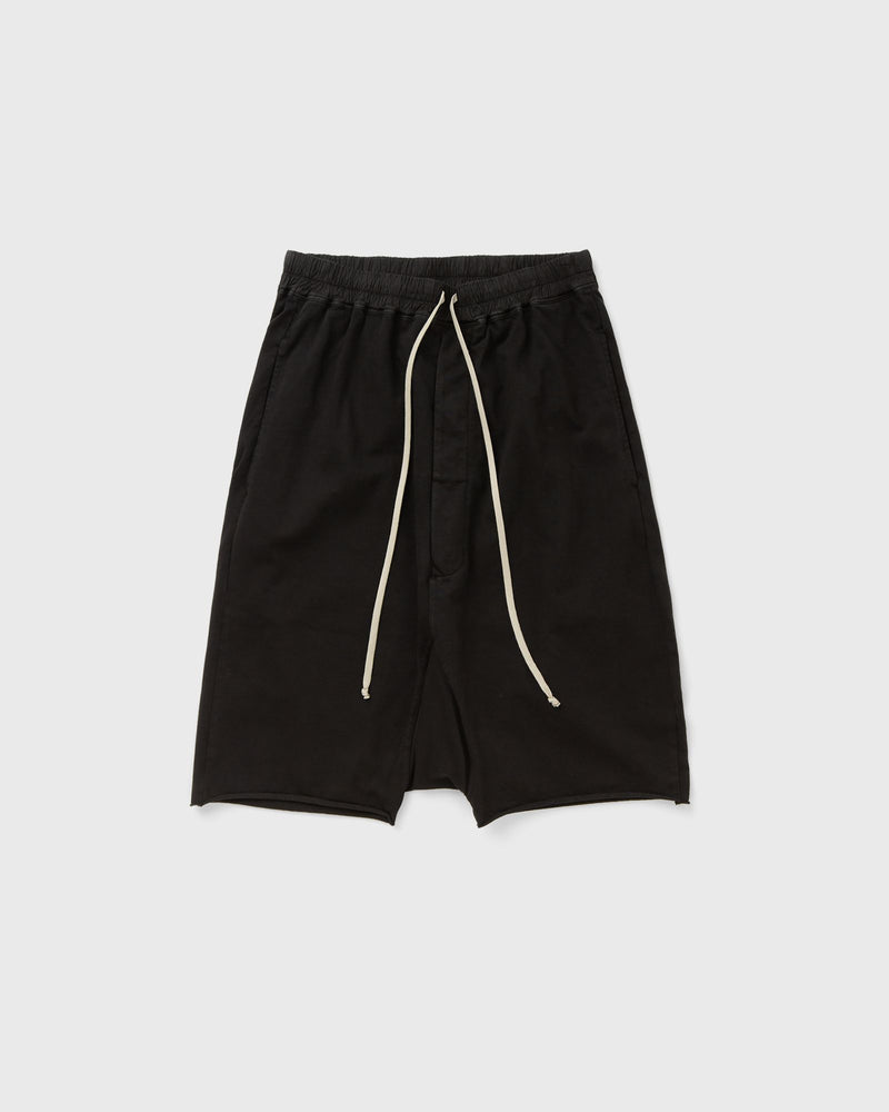 Rick Owens Knit Shorts - Drawstring Pods Black
