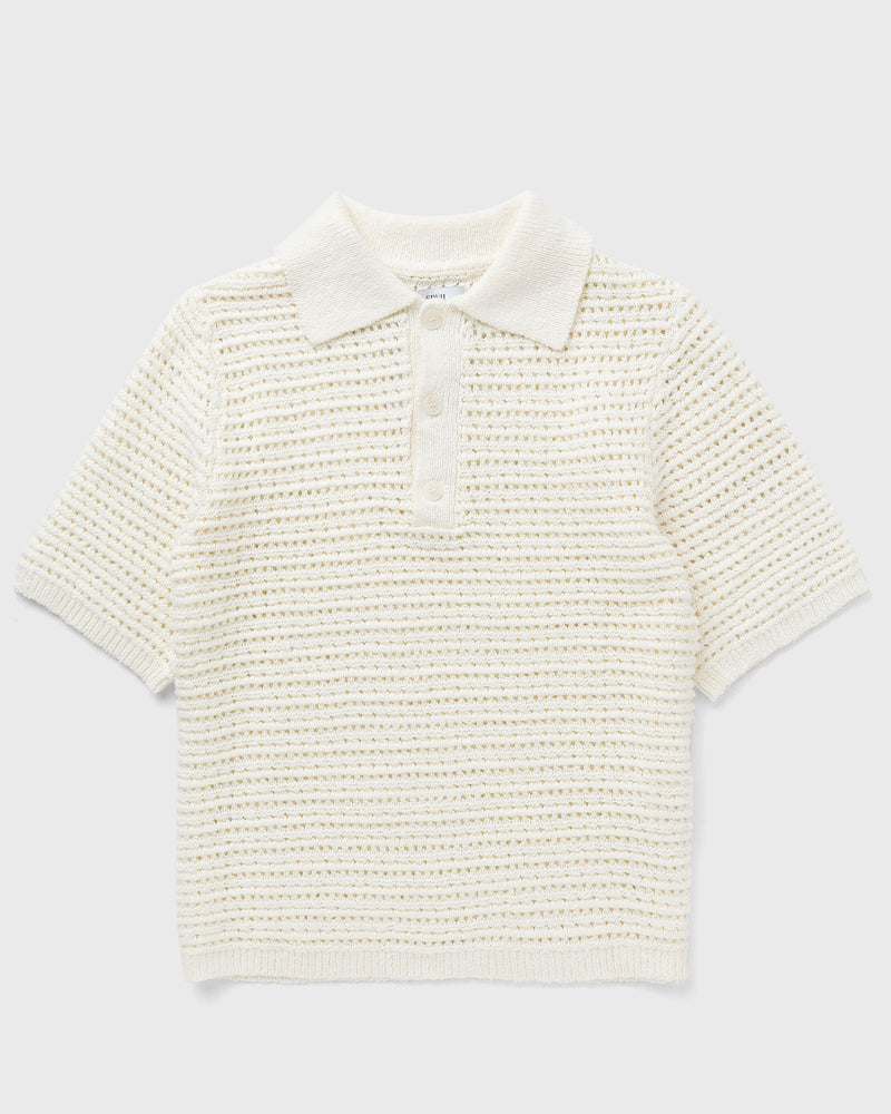 Envii Ensofs Ss Polo Knit Beige