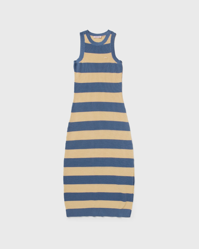 Lacoste Dress Blue|beige
