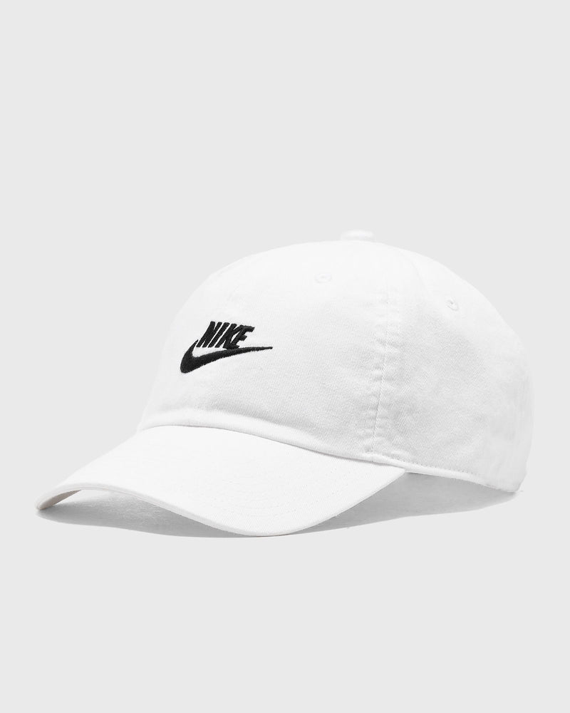 Nike Club Unstructured Futura Wash Cap White