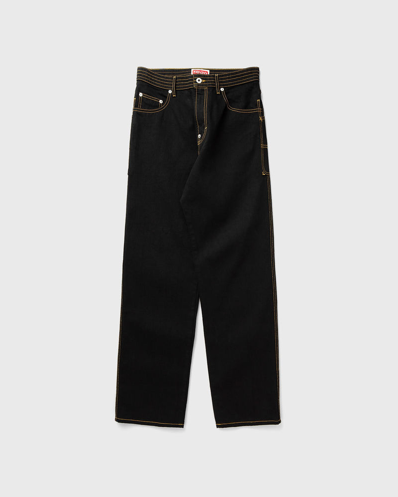 Kenzo Cargo Fit Jeans Black
