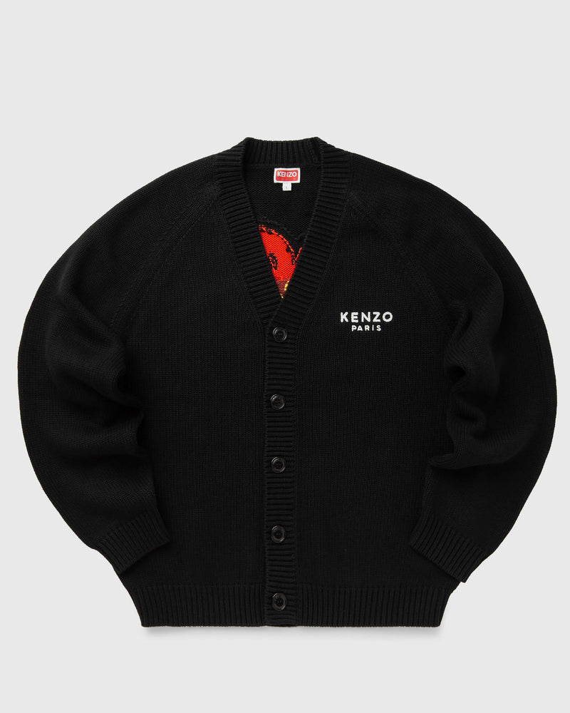 Kenzo Boke Flower Cardigan Black