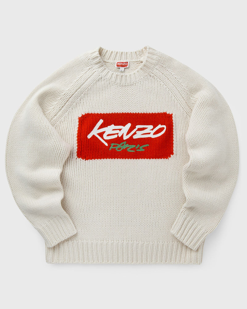 Kenzo Rws Kenzo Futura Jumper White