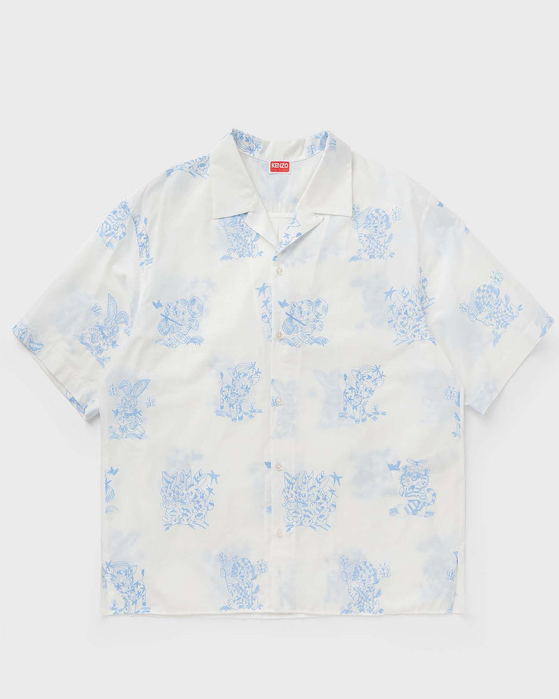 Kenzo Shirt Sc Blue|white