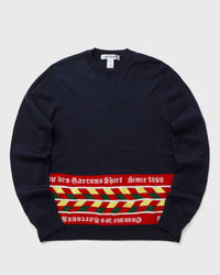 Comme des Garçons Shirt Shirt Knitted Blue